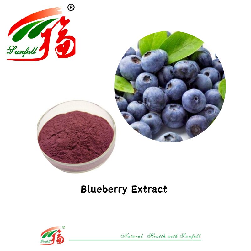 Hunan Sunfull Nhà máy cung cấp chất lượng cao chất chống oxy hóa tự nhiên Anthocyanins 1% -25% Billberry/Elderberry/Acai Berry/Blackcurrant/Blueberry Extract