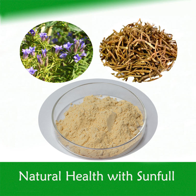 CAS No. 20831-76-9 Chiết xuất rễ Gentian Gentiopicroside 50% -98% cho mỹ phẩm