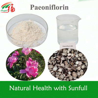 Whitening Anti-Aging Ingrendient Paeoniae Radix Rubra Extract 50%~98% Paeoniflorin for Cosmetics